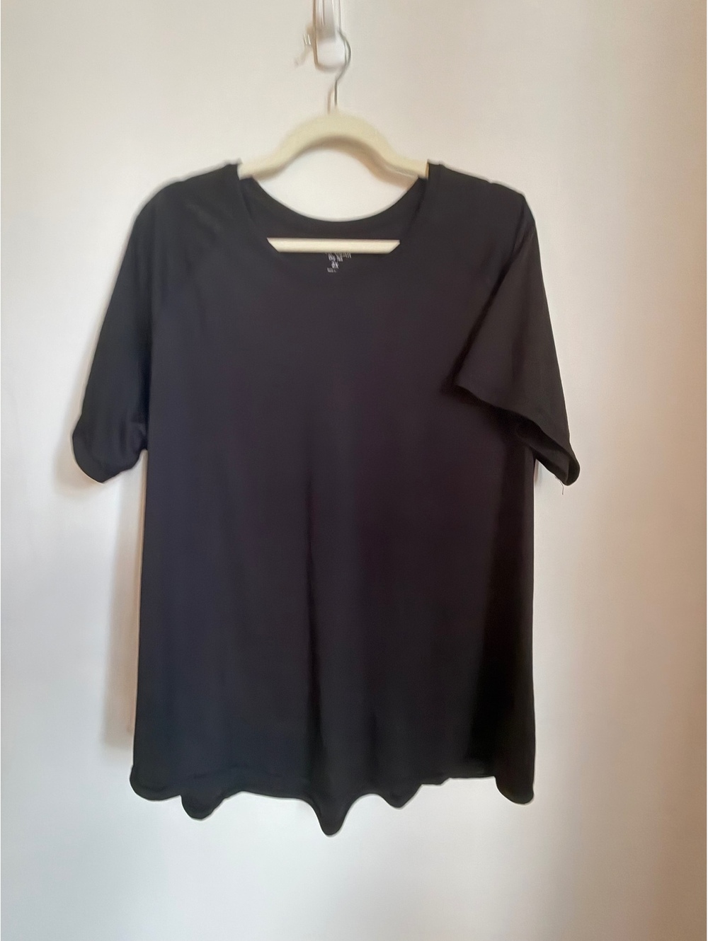 Tek Gear Dry Tek Black Performance T-Shirt 2X Lightweight